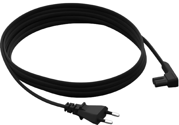 Sonos One Strömkabel 3.5m Svart