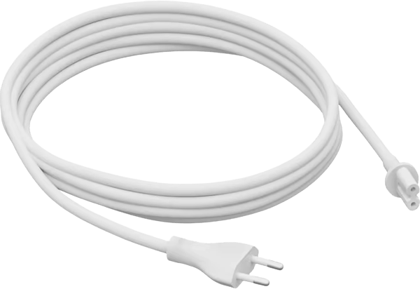 Strömkabel till Sonos Five | Beam | Amp | Sub| Arc | Play 5 3,5m Vit