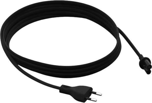Strömkabel till Sonos Five | Beam | Amp | Sub| Arc | Play 5 3,5m Svart