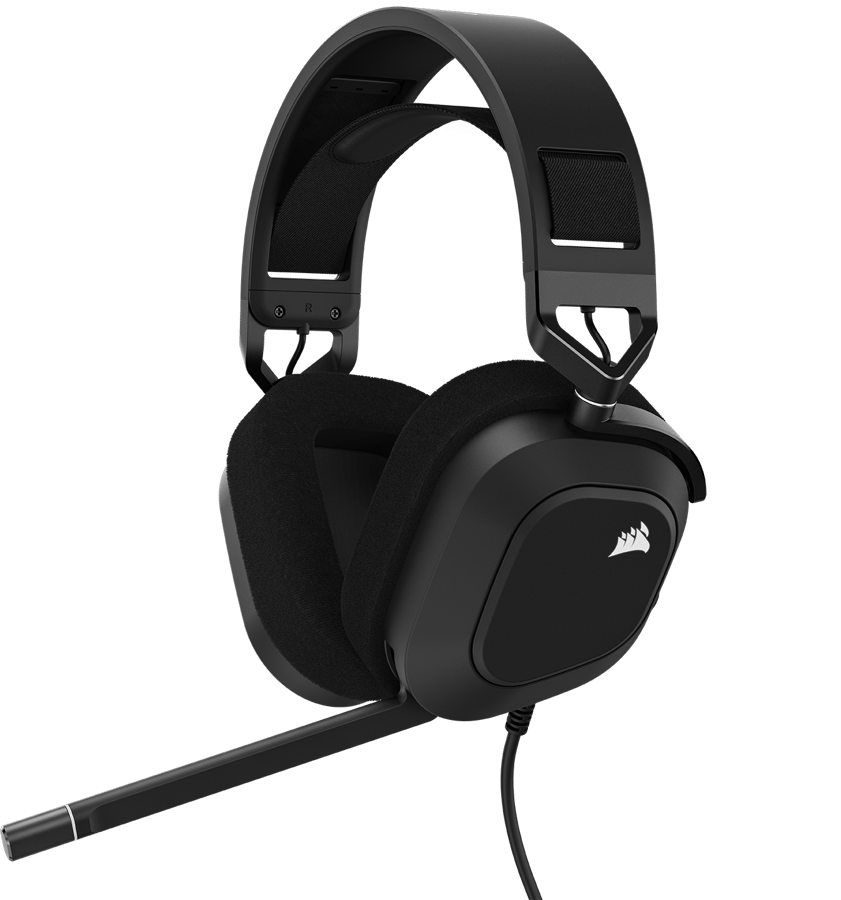 Corsair HS80 RGB USB, Svart