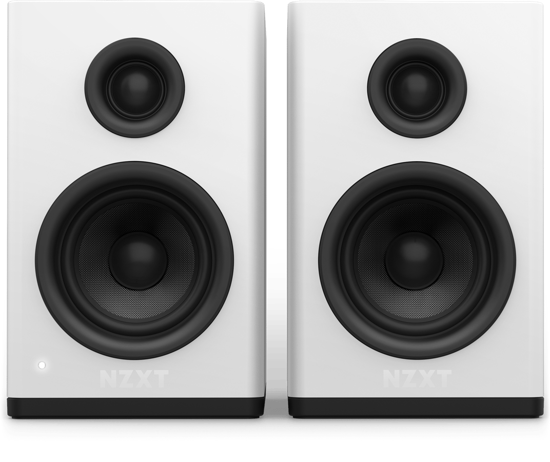 NZXT Gaming Speakers 3" Vit V2