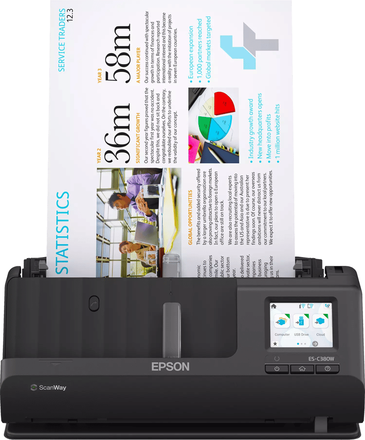 Epson WF ES-C380W Scanner