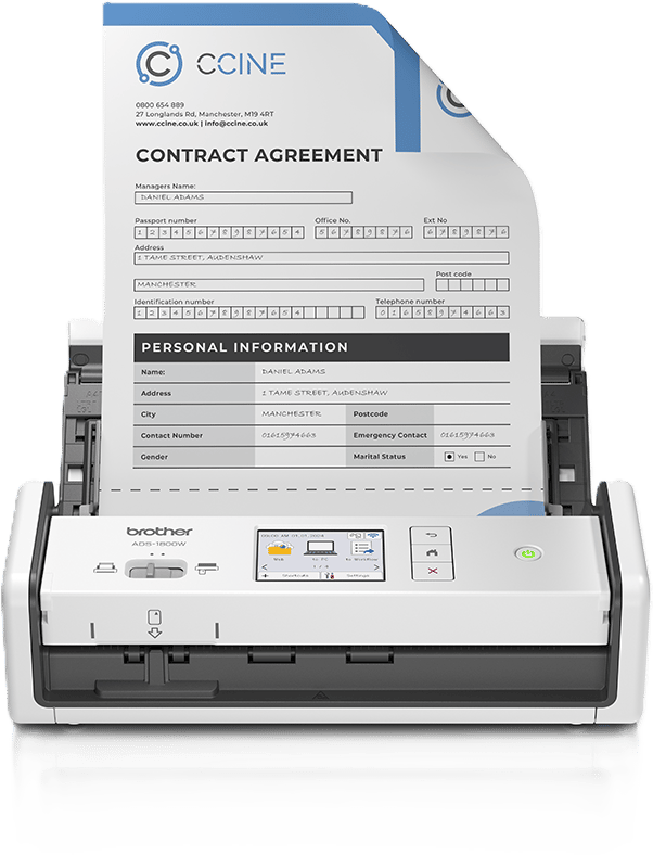 Brother ADS-1800W Scanner