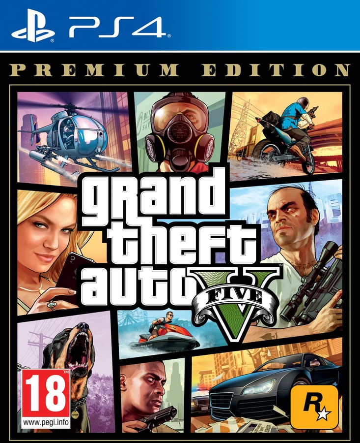 GTA V Premium Edition - PS4