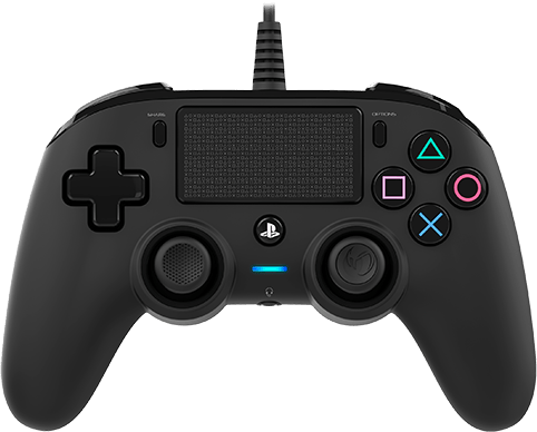 Nacon Compact Controller Black - PS4/PC