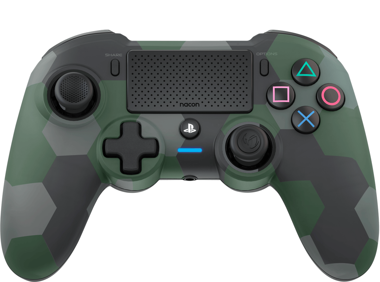 PS4 Nacon Asymmetric Controller Wireless Green