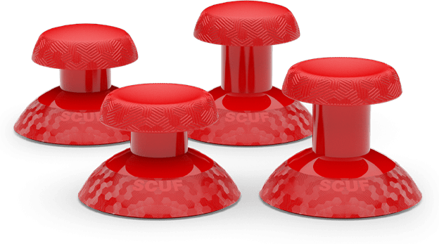 SCUF Instinct Thumbsticks 4 pack Röd