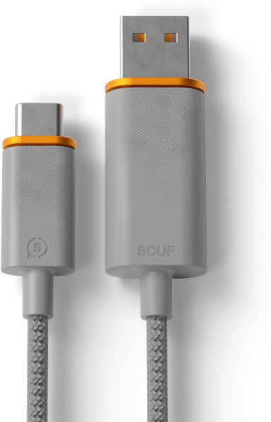 SCUF Cable USB-C 2m Ljusgrå