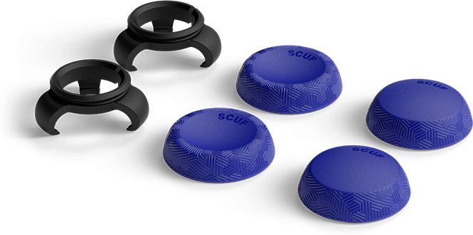 SCUF Universal Thumbstick Grip (TACTIC) 6st Blå