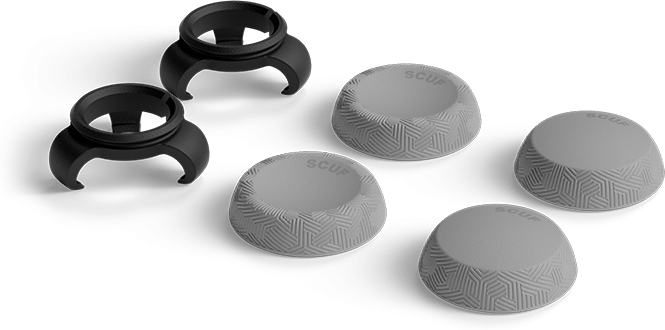 SCUF Universal Thumbstick Grip (TACTIC) 6st Ljusgrå