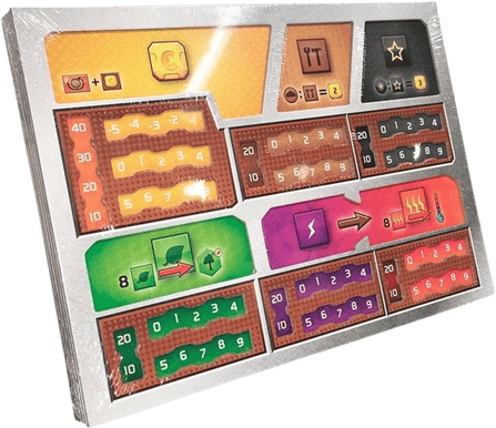 Terraforming Mars: Dual Layer Playerboards