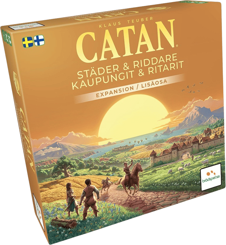 Catan: Städer och Riddare Exp. (Svenska)