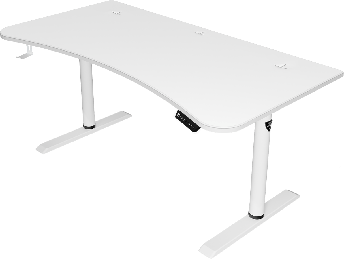 Arozzi Arena Moto Gaming Desk Vit