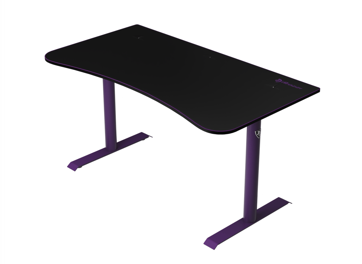 Arozzi Arena Gaming Medium Desk - Purple