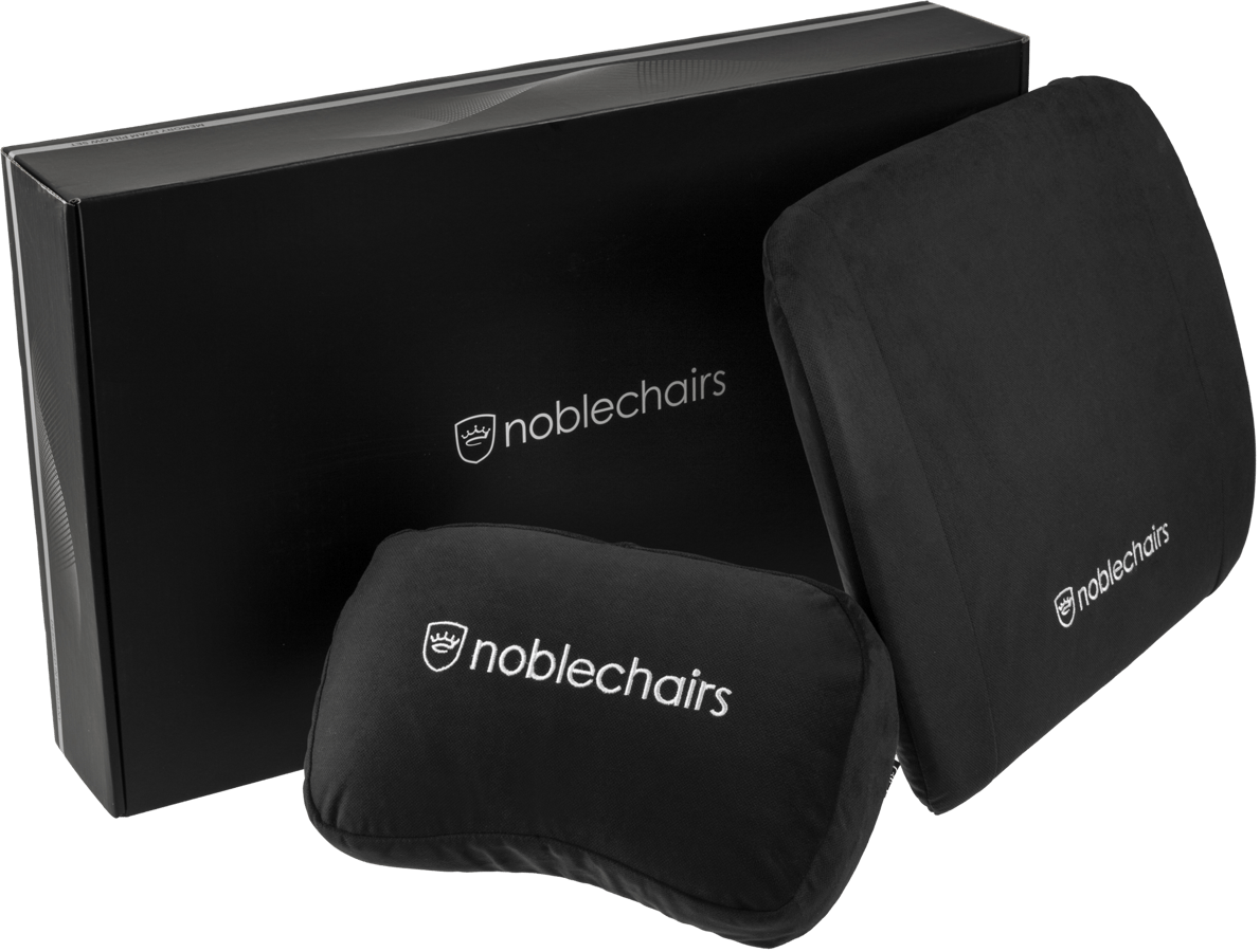 noblechairs Kuddset Memory Foam till EPIC/ICON/HERO/LEGEND Svart