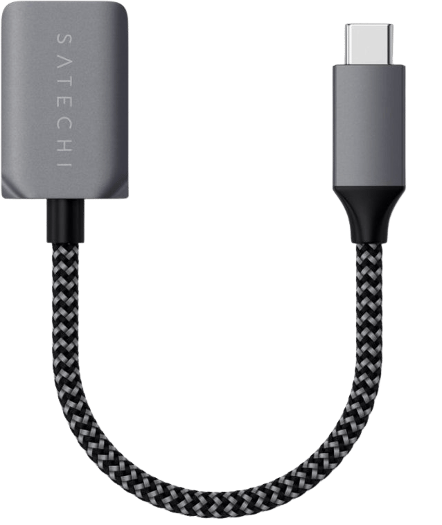 Satechi Adapter USB-C till USB-A Rymdgrå