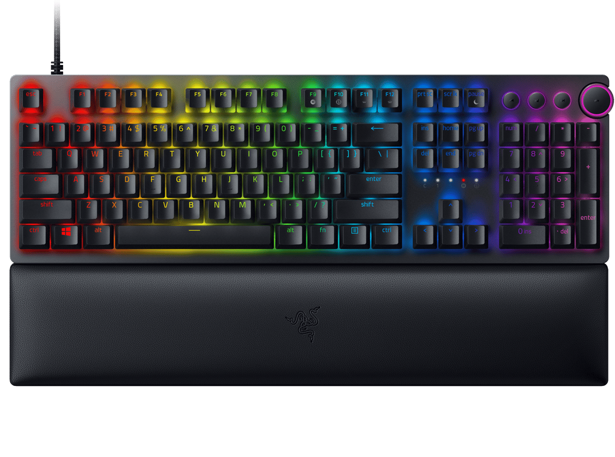 Razer Huntsman V2 Clicky Purple