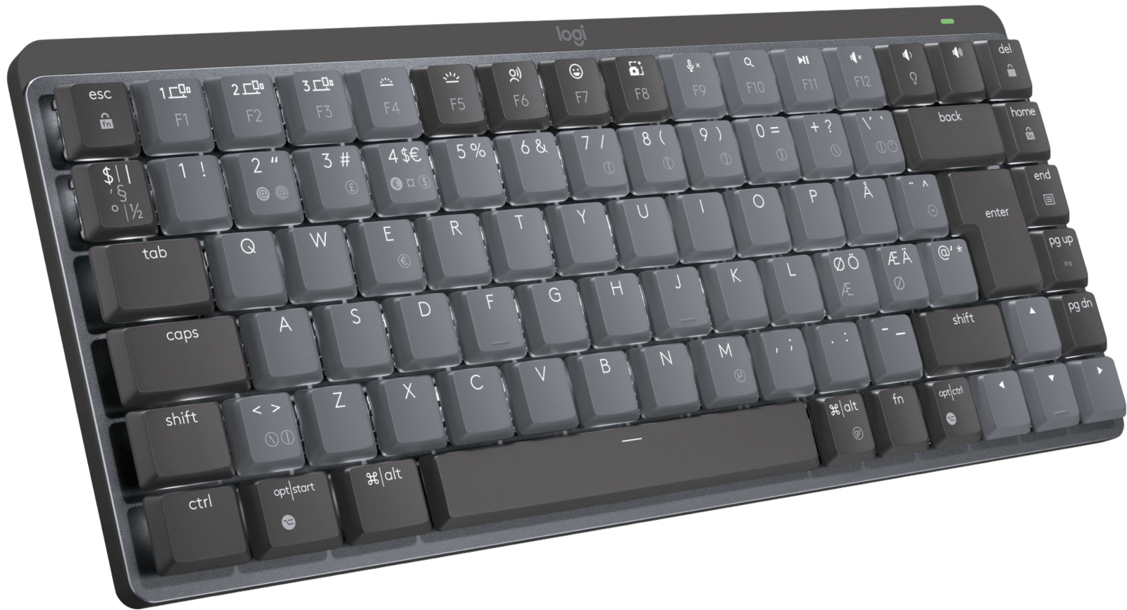 Logitech MX Mechanical Mini Clicky Wireless Grå