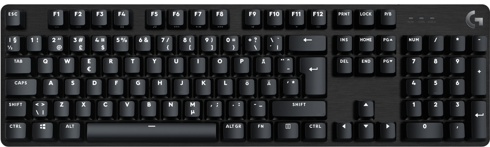 Logitech G413 SE Svart