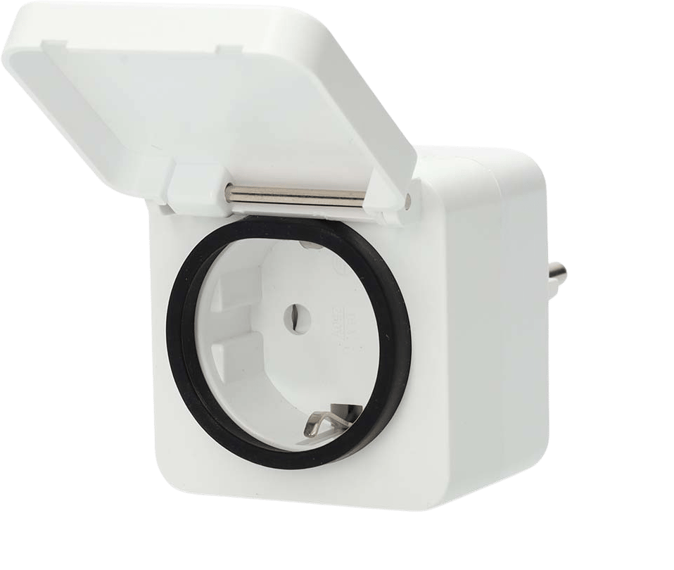 Nedis SmartLife Smart Plug för Utomhusbruk IP44 Zigbee