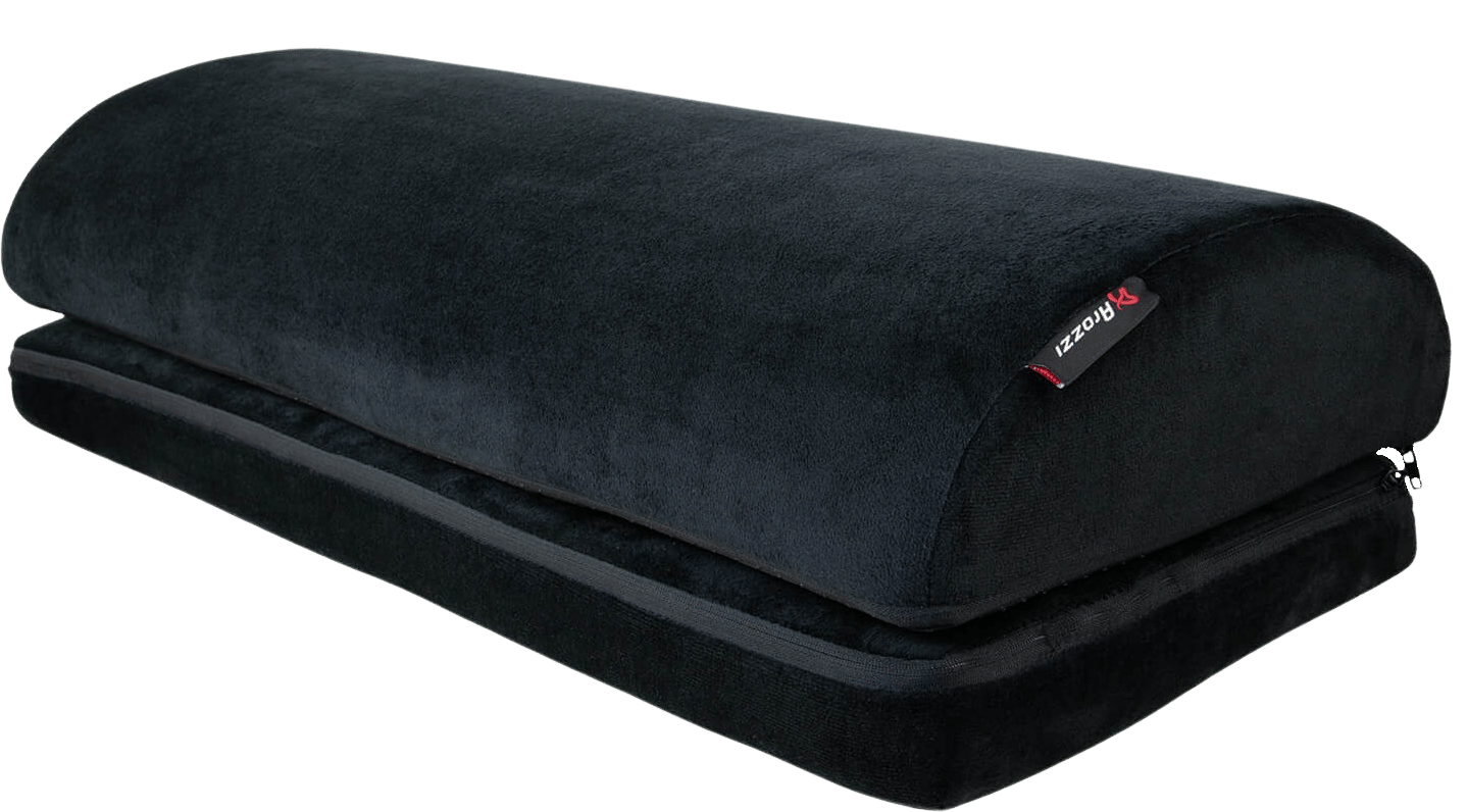 Arozzi Footrest Soft Fabric Svart