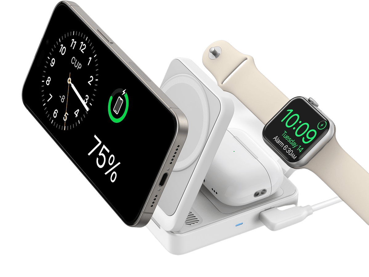 Anker MagGo Magnetisk Laddare 15W Vit