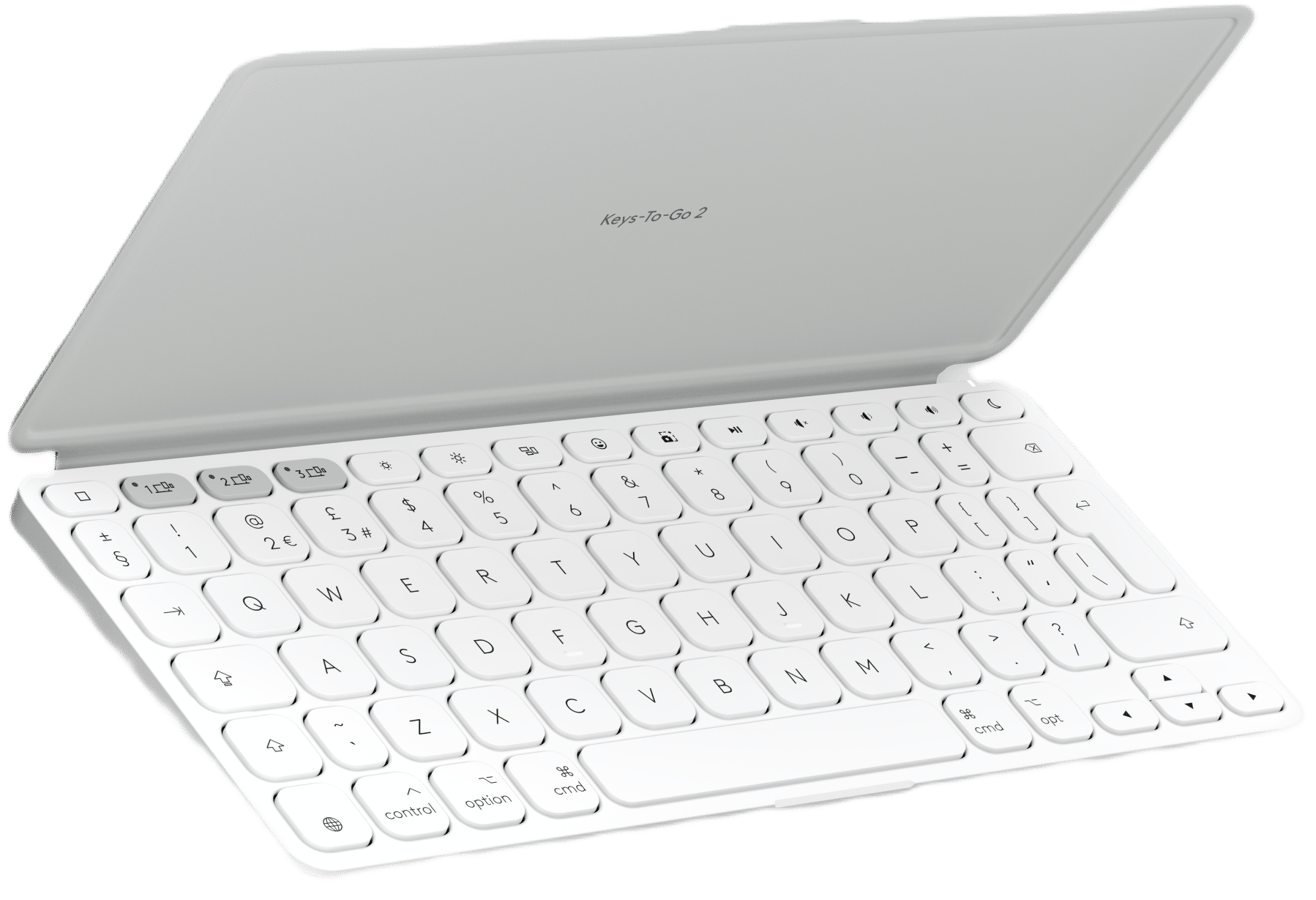 Logitech Keys To Go 2 Pale Grey (apple)