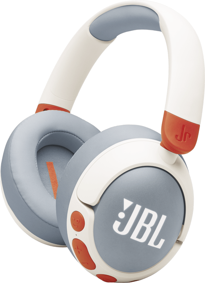 JBL Junior 470 NC Barnhörlurar Vit