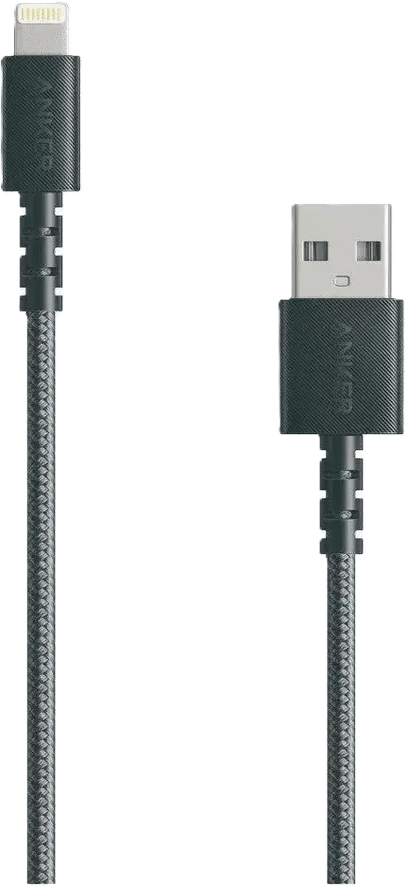 Anker Lightningkabel 0,9m Svart