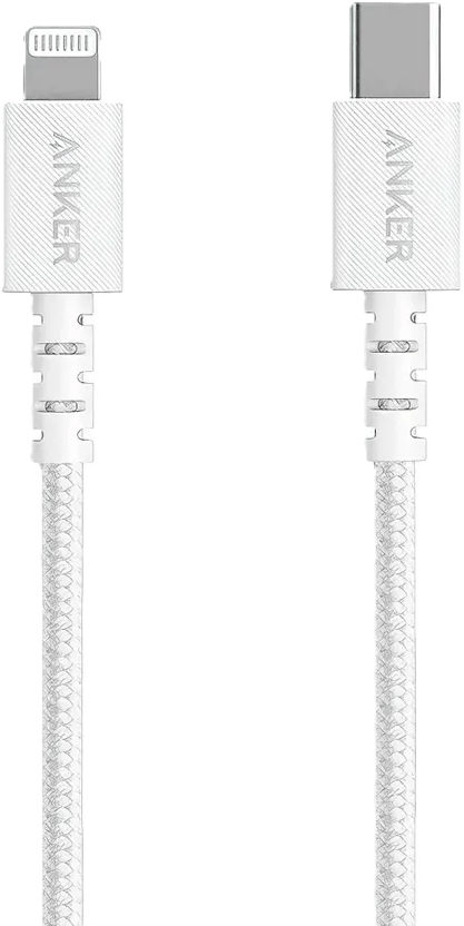 Anker USB-C till Lightning 1.8m Vit