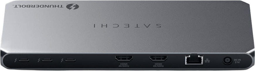 Satechi Thunderbolt 4 dockningsstation för flera skärmar