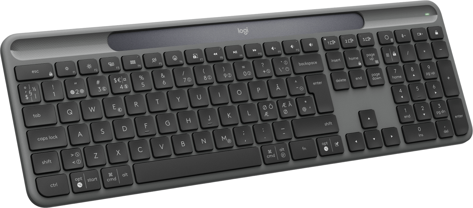 Logitech Signature Slim Solar+ - Graphite