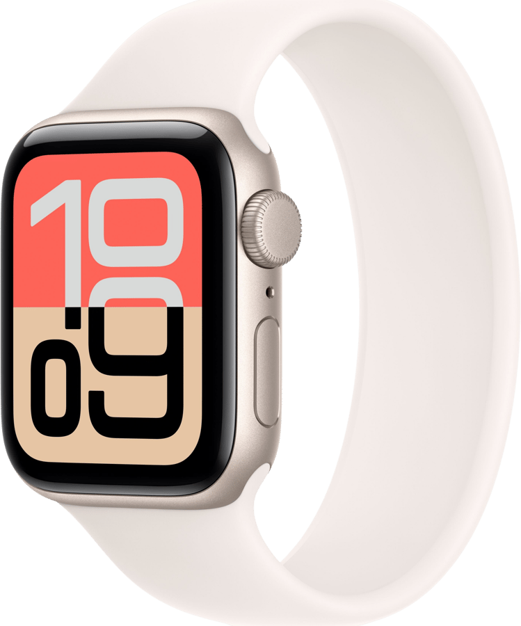 Apple Watch SE 3 (40mm) Aluminium Sport S/M Stjärnglans