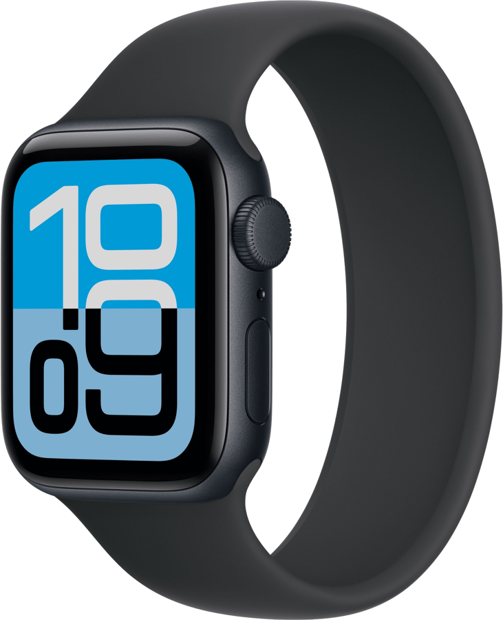 Apple Watch SE 3 (44mm) Aluminium Sport S/M Midnatt