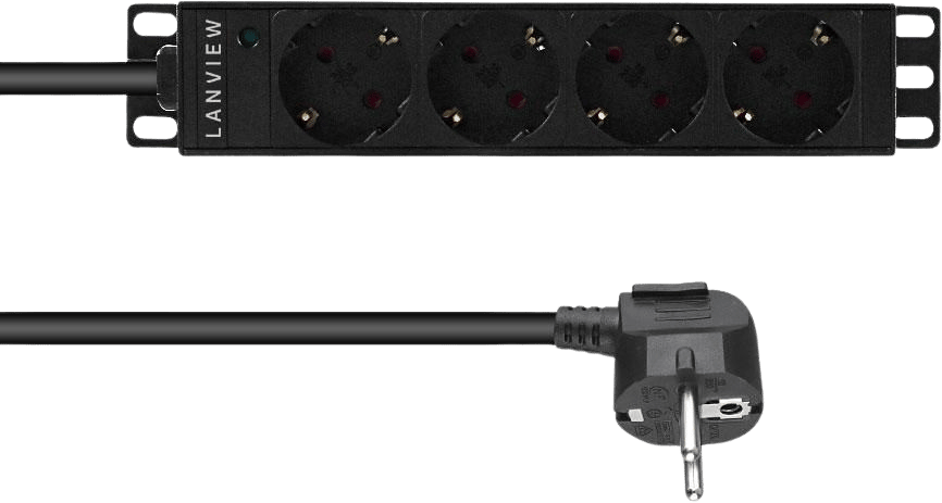 Lanview by Logon 10" Grenuttag 2M 1U