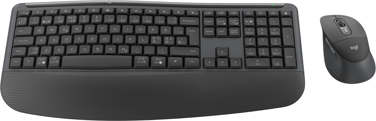 Logitech Signature Comfort Plus MK880 - Graphite