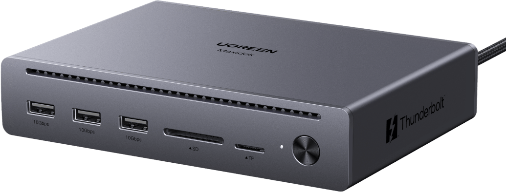 UGREEN Maxidok 10-in-1 Thunderbolt 5 Dockningsstation