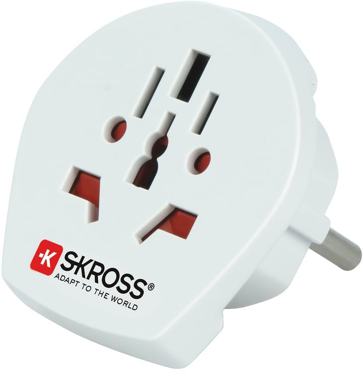 SKROSS Reseadapter Världen till EU