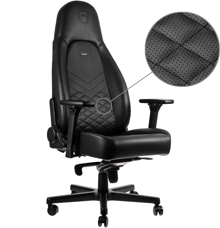 noblechairs ICON Svart