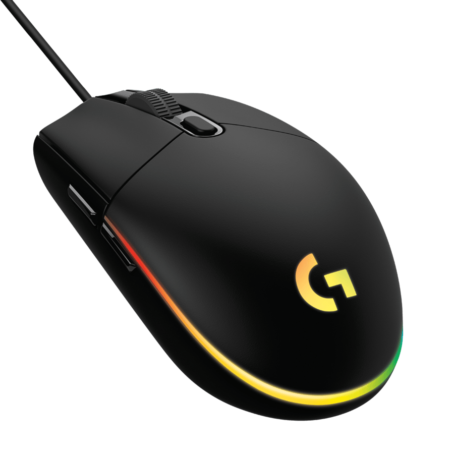 Logitech G203 Lightsync Svart