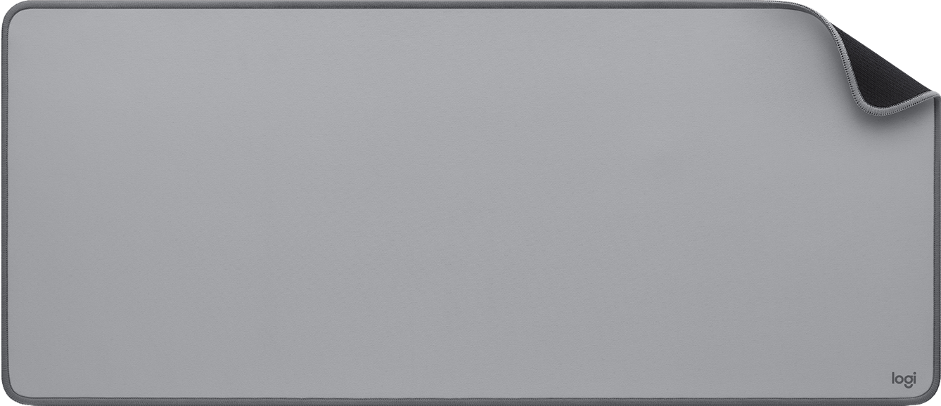 Logitech Desk Mat Studio Series - Mellangrå