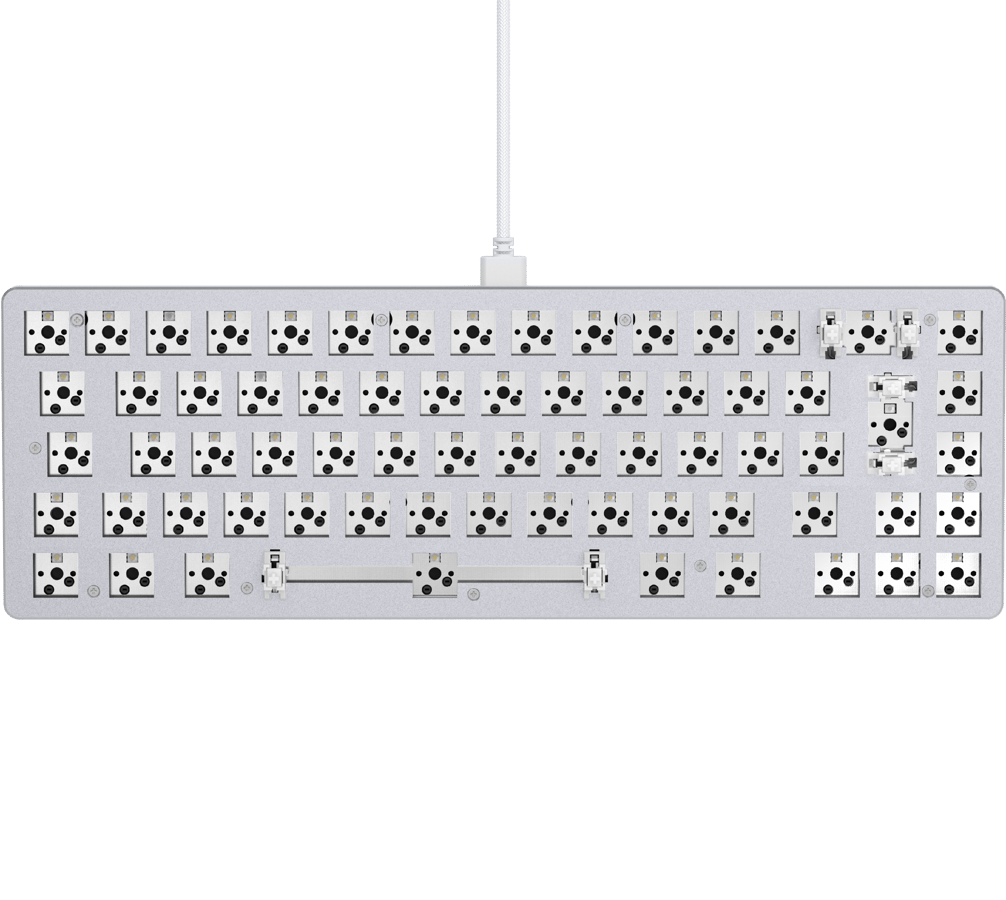 Glorious GMMK 2 Compact 65% Barebone White