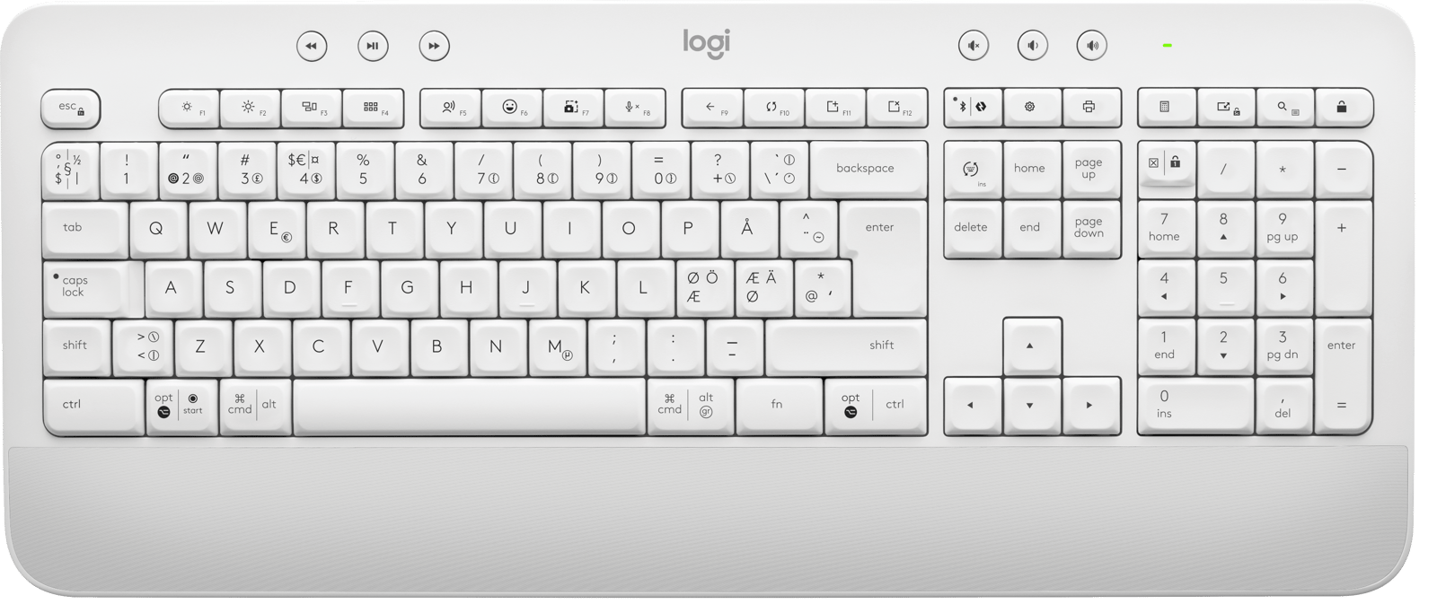 Logitech Signature K650 Keyboard Off White