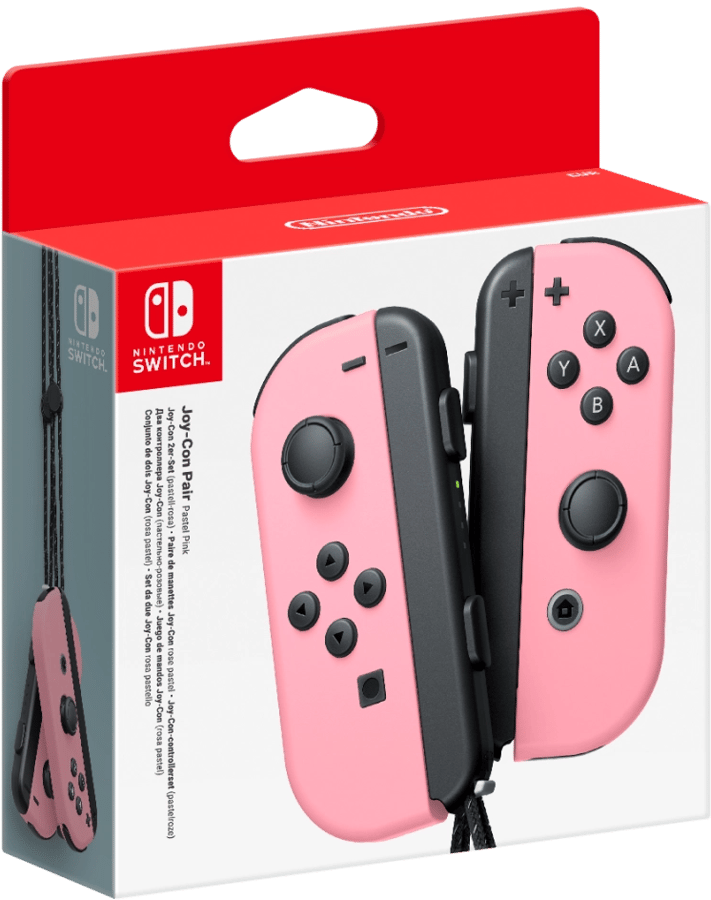 Nintendo Joy-Con Controllers Pair Pastell Rosa