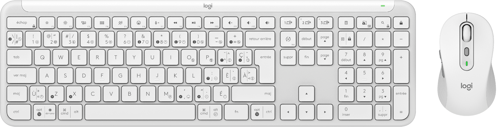 Logitech Signature Slim Combo MK950- Off-White