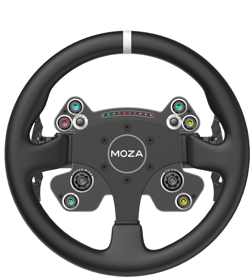 Moza - CS V2P Steering Wheel - MicrofiberLeather