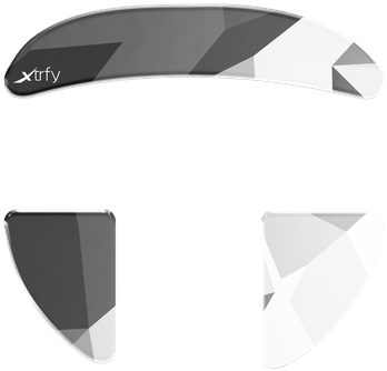 Xtrfy MZ1 Glass skates Vit