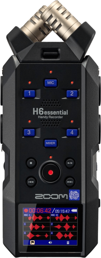 Zoom H6essential 32- bit 6.ch Handy Recorder