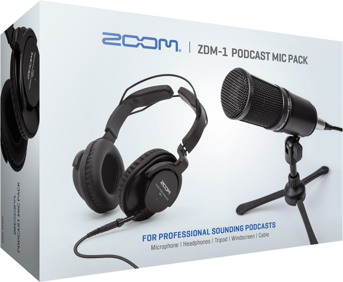 Zoom ZDM-1 Podcast Mic Pack