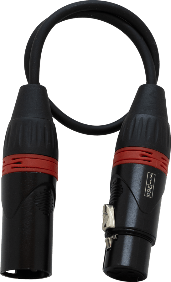 Pulse Mikrofonkabel 38cm XLR/XLR